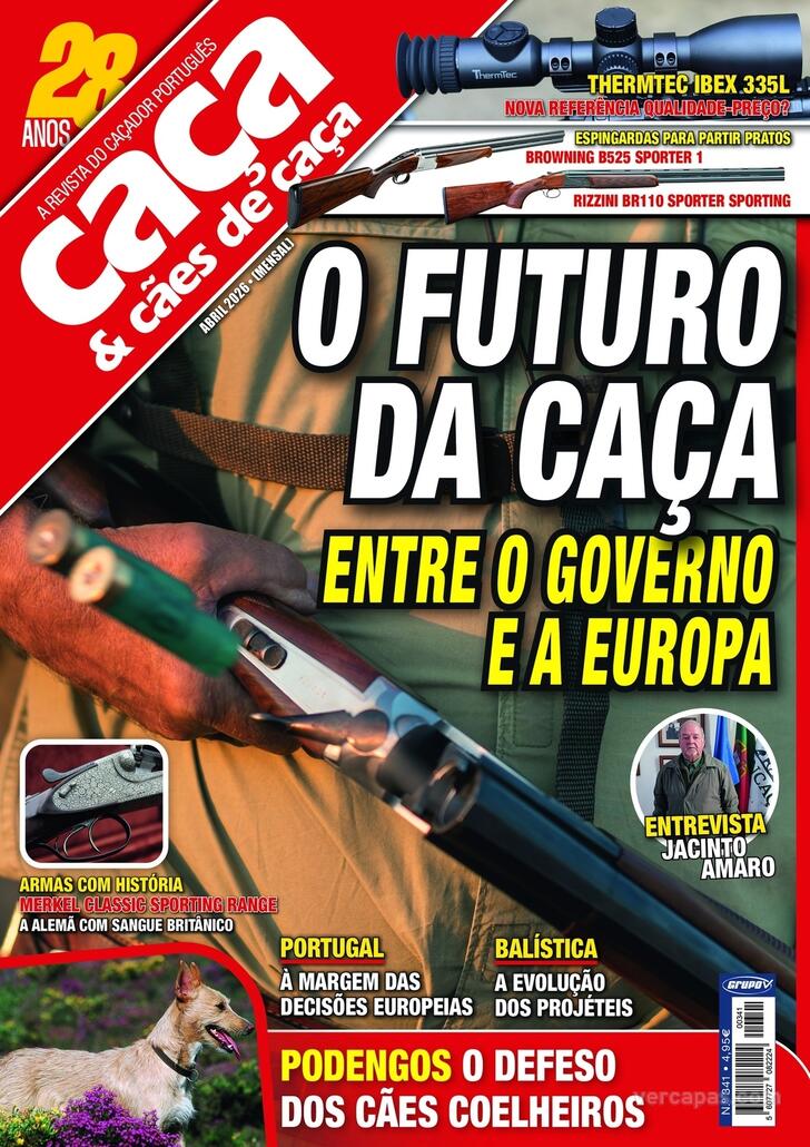 Capa Ca�a & C�es de Ca�a - 2026-04-01