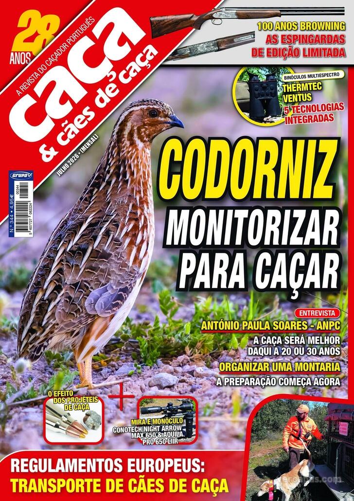Capa Ca�a & C�es de Ca�a - 2026-06-25