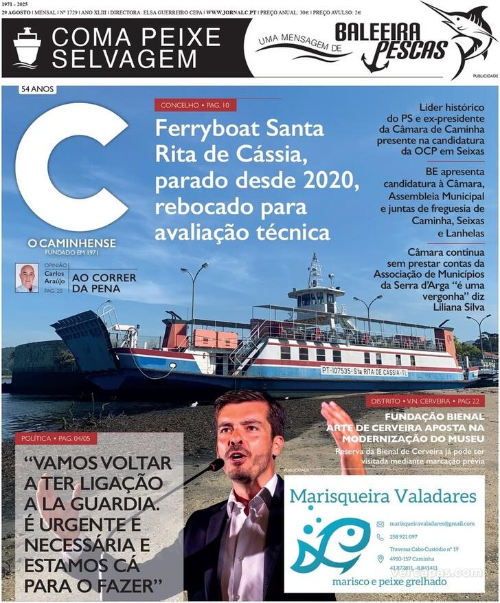 Capa Caminhense - 2025-08-27
