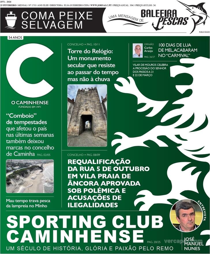 Capa Caminhense - 2026-02-25