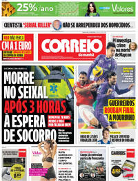 Capa Correio da Manh� de 2026-01-08