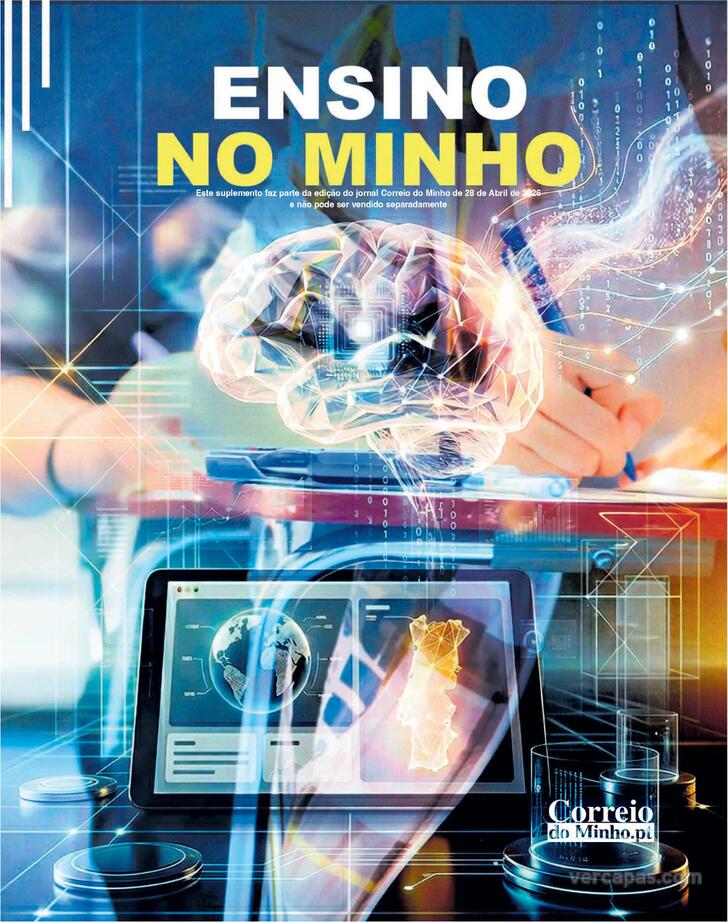 Capa Correio do Minho - 2026-05-09