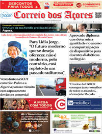 Capa Correio dos A�ores de 2025-12-11
