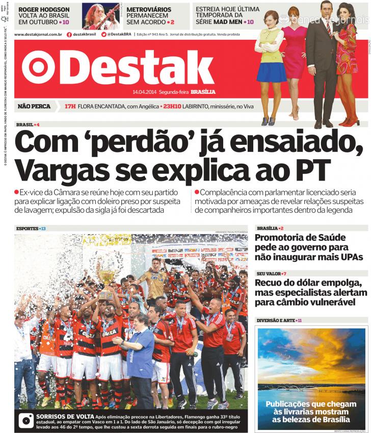 Capa Destak-Bras�lia - 2014-04-14