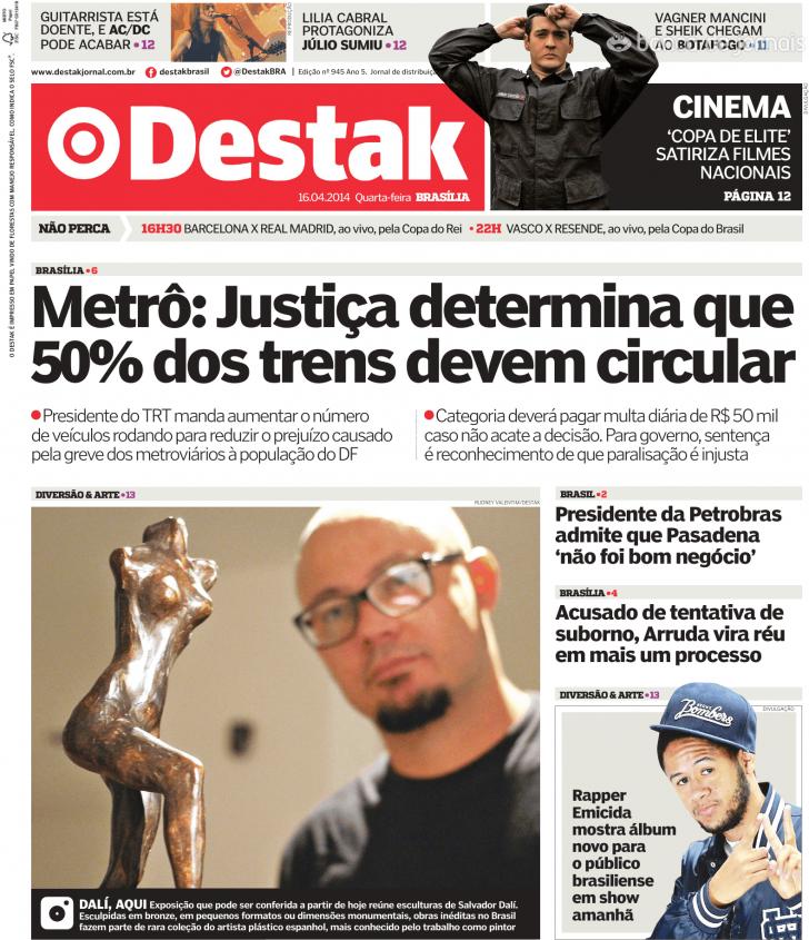 Capa Destak-Bras�lia - 2014-04-16