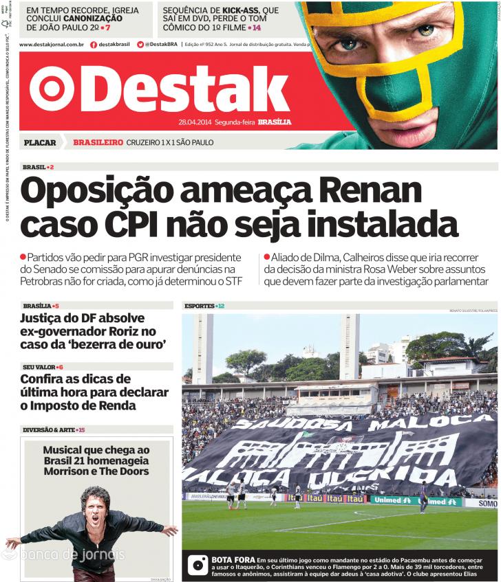 Capa Destak-Bras�lia - 2014-04-28
