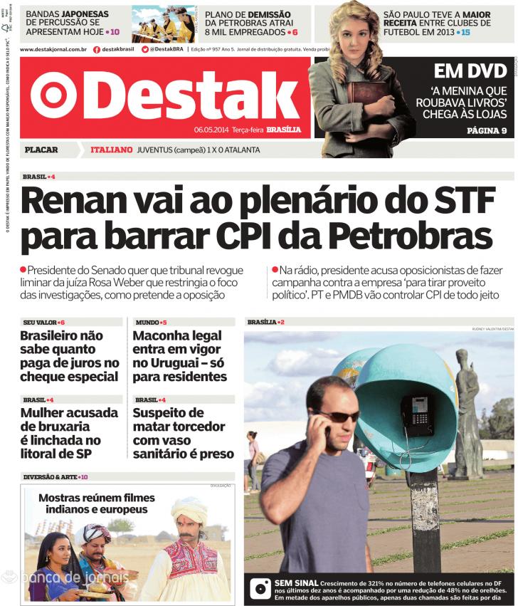 Capa Destak-Bras�lia - 2014-05-06