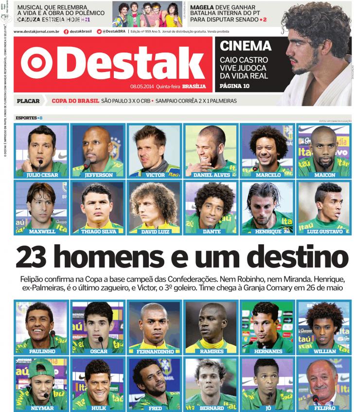 Capa Destak-Bras�lia - 2014-05-08