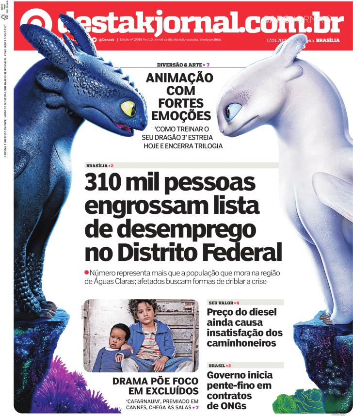 Capa Destak-Bras�lia - 2019-01-17