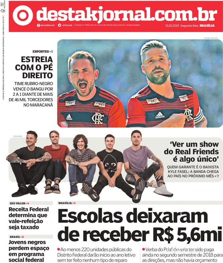 Capa Destak-Bras�lia - 2019-01-21