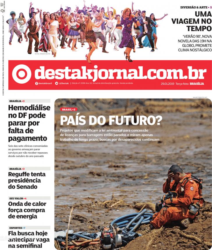 Capa Destak-Bras�lia - 2019-01-29