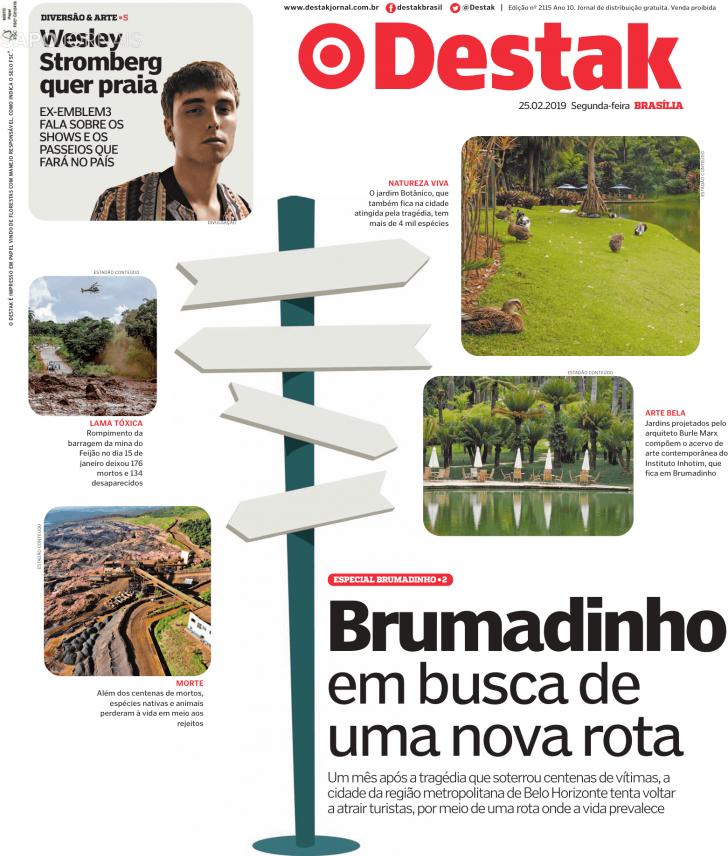 Capa Destak-Bras�lia - 2019-02-25