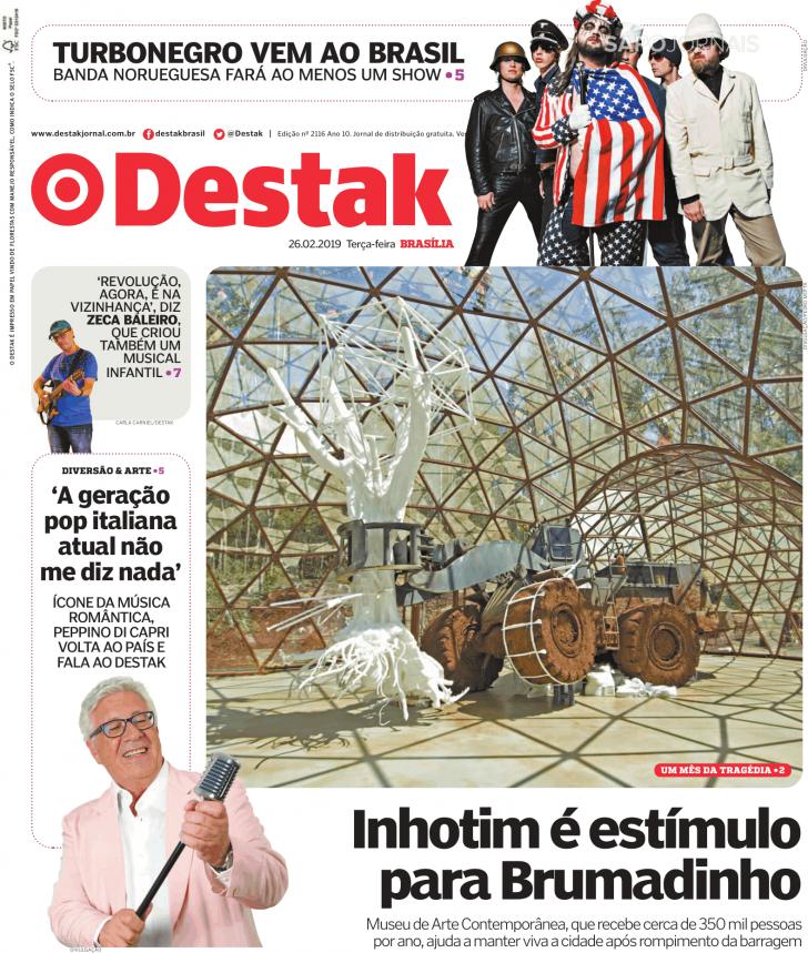 Capa Destak-Bras�lia - 2019-02-26