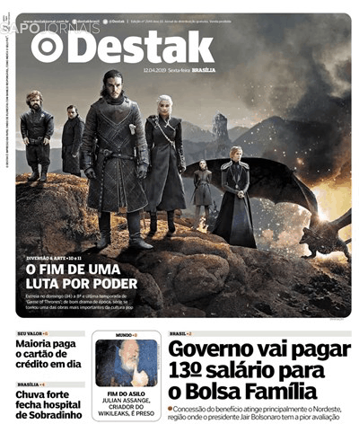 Capa Destak-Bras�lia - 2019-04-12