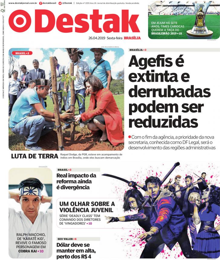 Capa Destak-Bras�lia - 2019-04-26