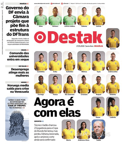 Capa Destak-Bras�lia - 2019-05-17