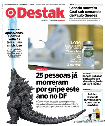 Capa Destak-Bras�lia - 2019-05-29