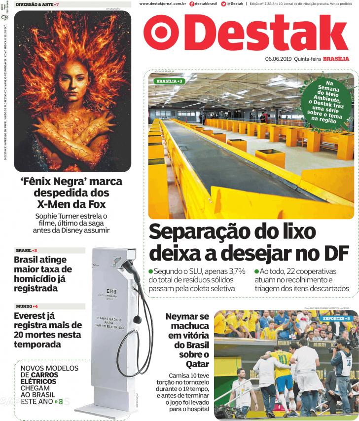 Capa Destak-Bras�lia - 2019-06-06