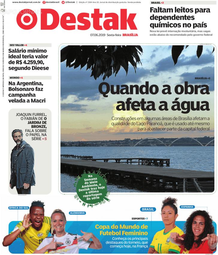 Capa Destak-Bras�lia - 2019-06-07