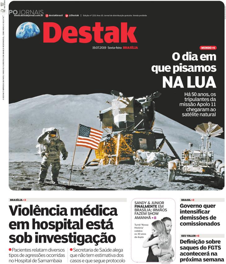 Capa Destak-Bras�lia - 2019-07-19