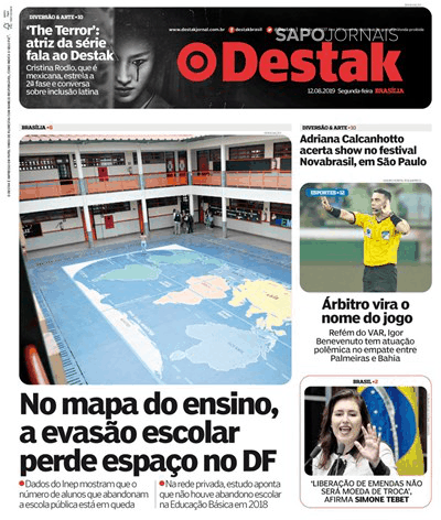 Capa Destak-Bras�lia - 2019-08-12
