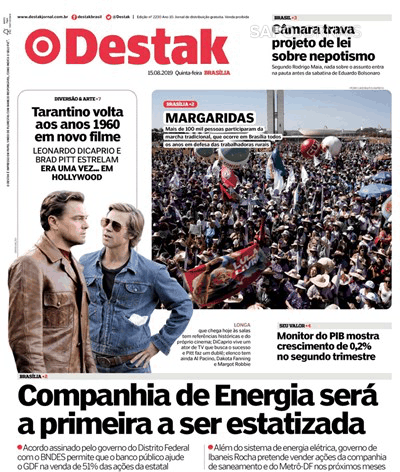 Capa Destak-Bras�lia - 2019-08-15