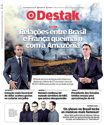 Capa Destak-Bras�lia - 2019-08-27