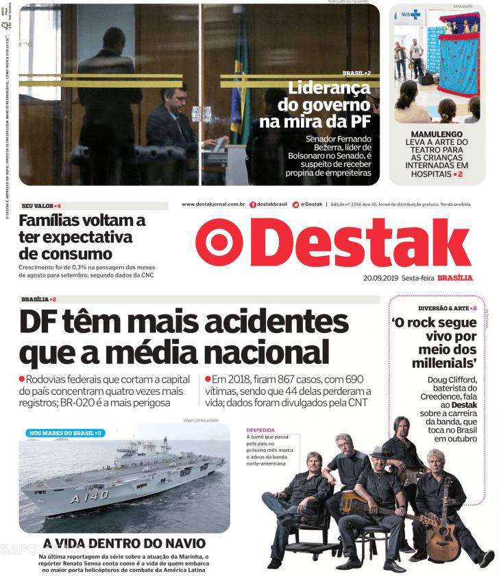 Capa Destak-Bras�lia - 2019-09-20