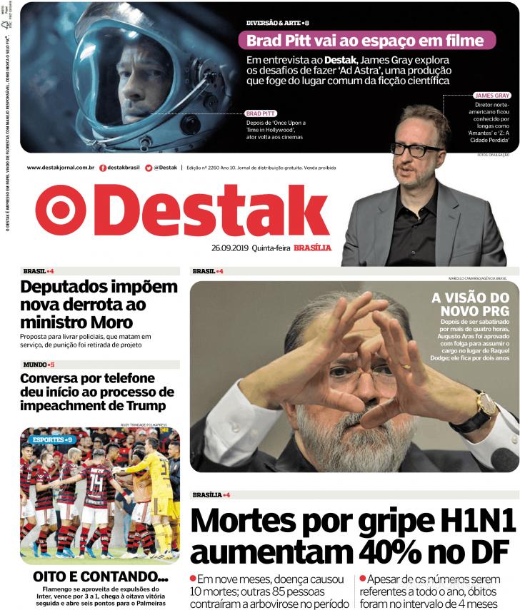 Capa Destak-Bras�lia - 2019-09-26