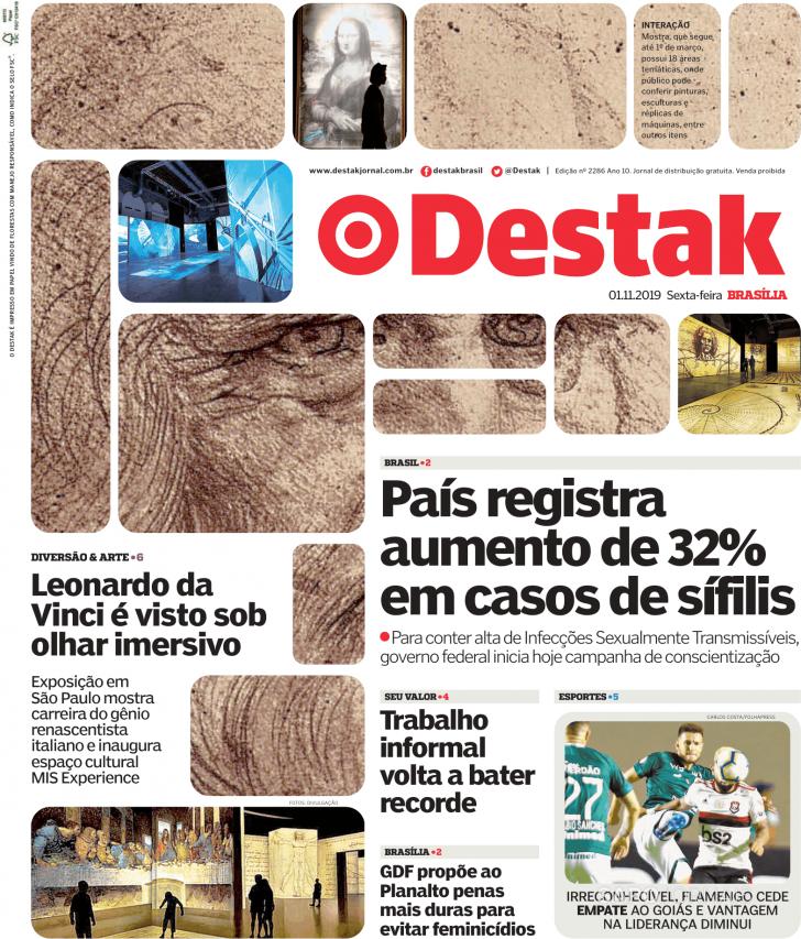 Capa Destak-Bras�lia - 2019-11-01