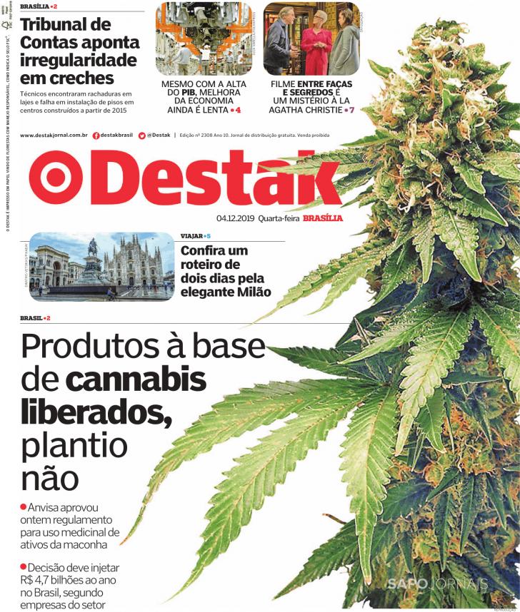 Capa Destak-Bras�lia - 2019-12-04