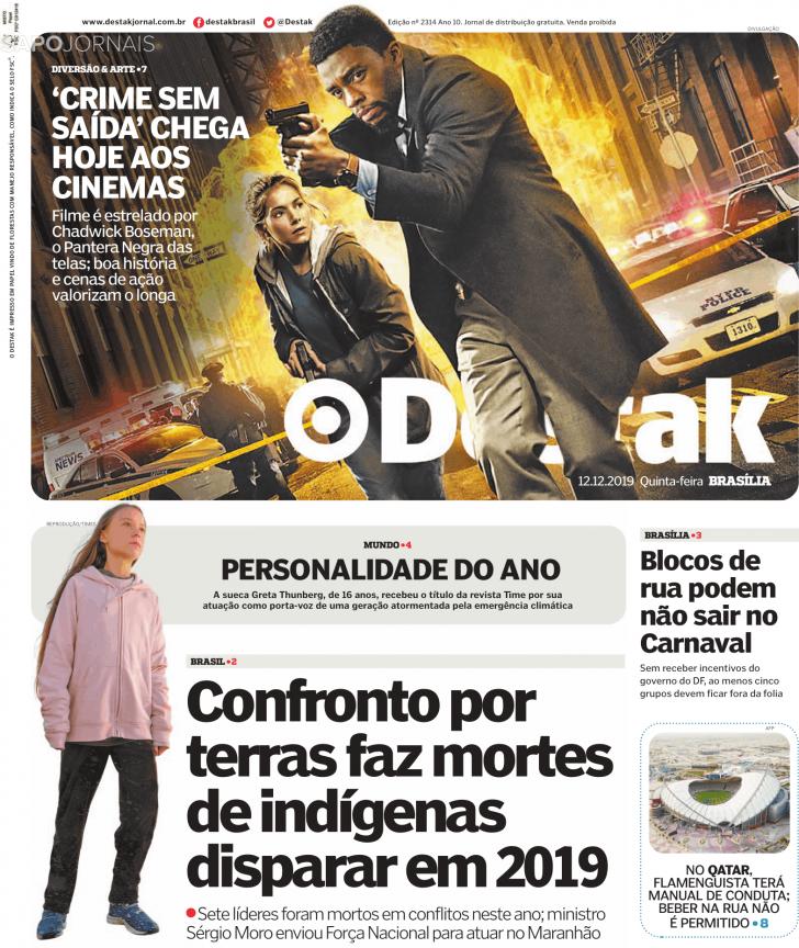Capa Destak-Bras�lia - 2019-12-12