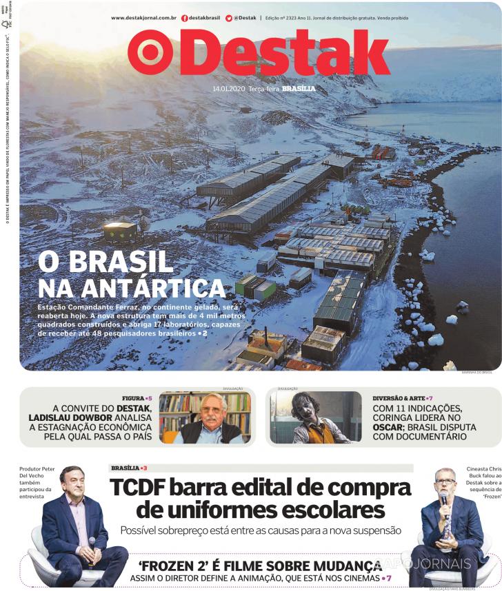 Capa Destak-Bras�lia - 2020-01-14