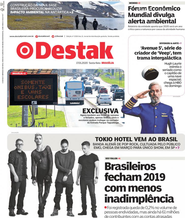 Capa Destak-Bras�lia - 2020-01-17
