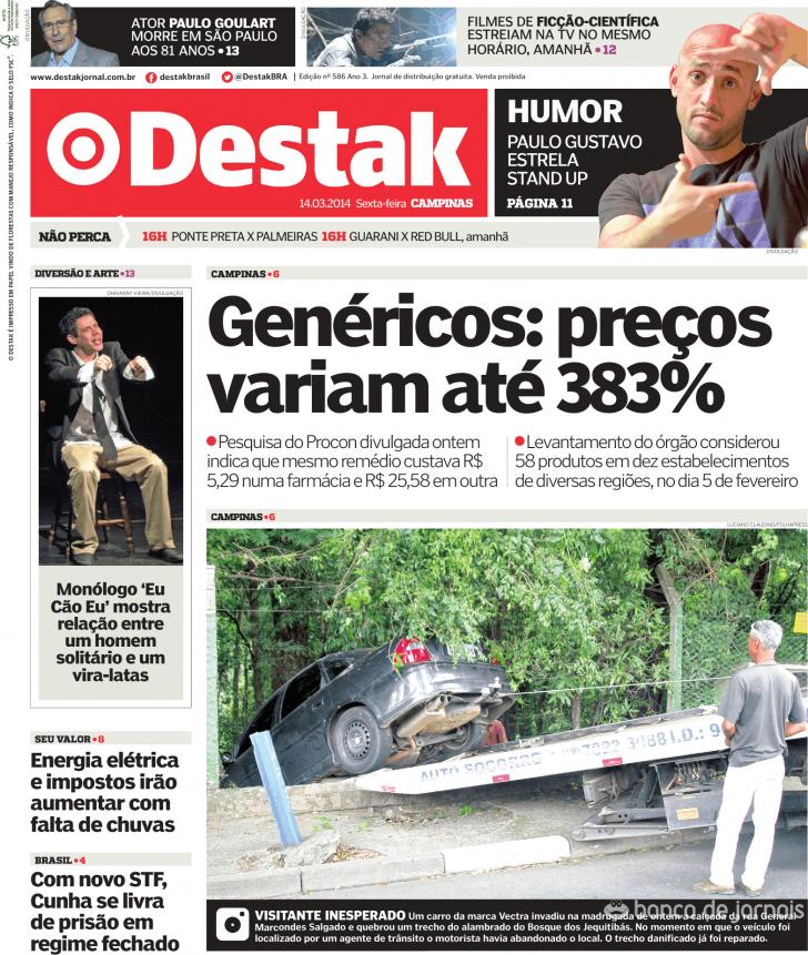 Capa Destak-Campinas - 2014-03-14