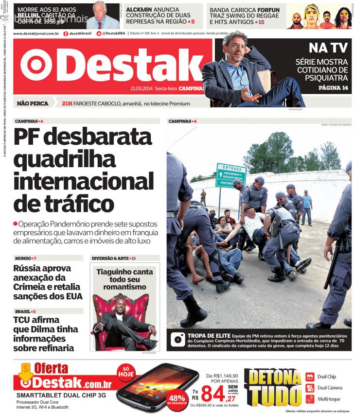 Capa Destak-Campinas - 2014-03-21