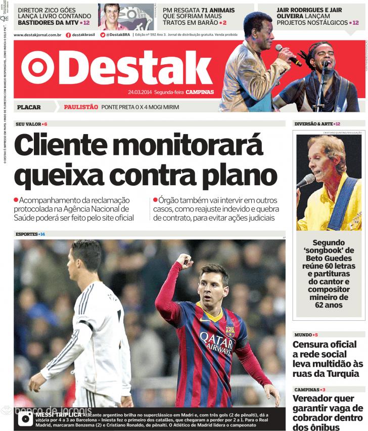 Capa Destak-Campinas - 2014-03-24