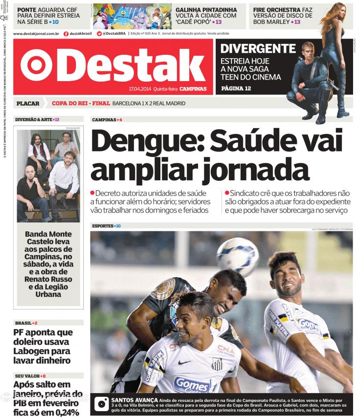 Capa Destak-Campinas - 2014-04-17
