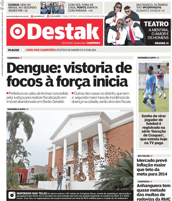 Capa Destak-Campinas - 2014-04-23