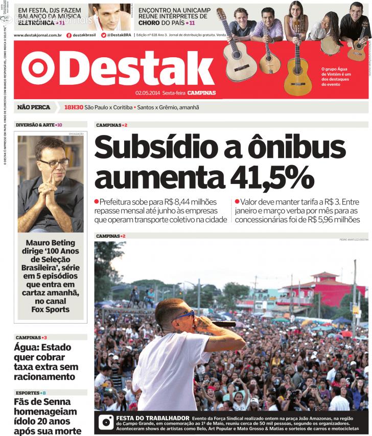 Capa Destak-Campinas - 2014-05-02