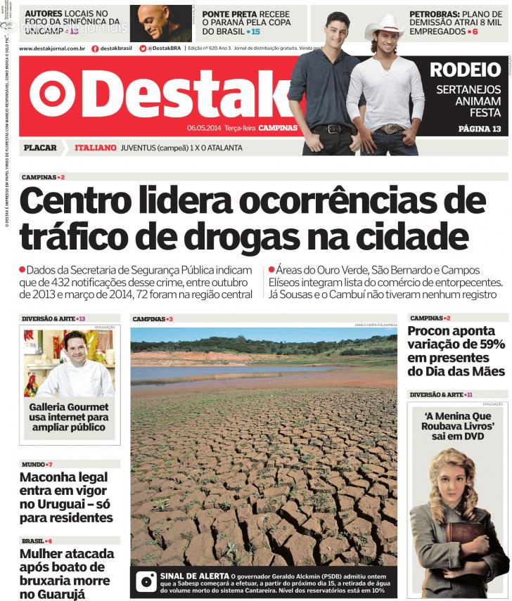 Capa Destak-Campinas - 2014-05-06