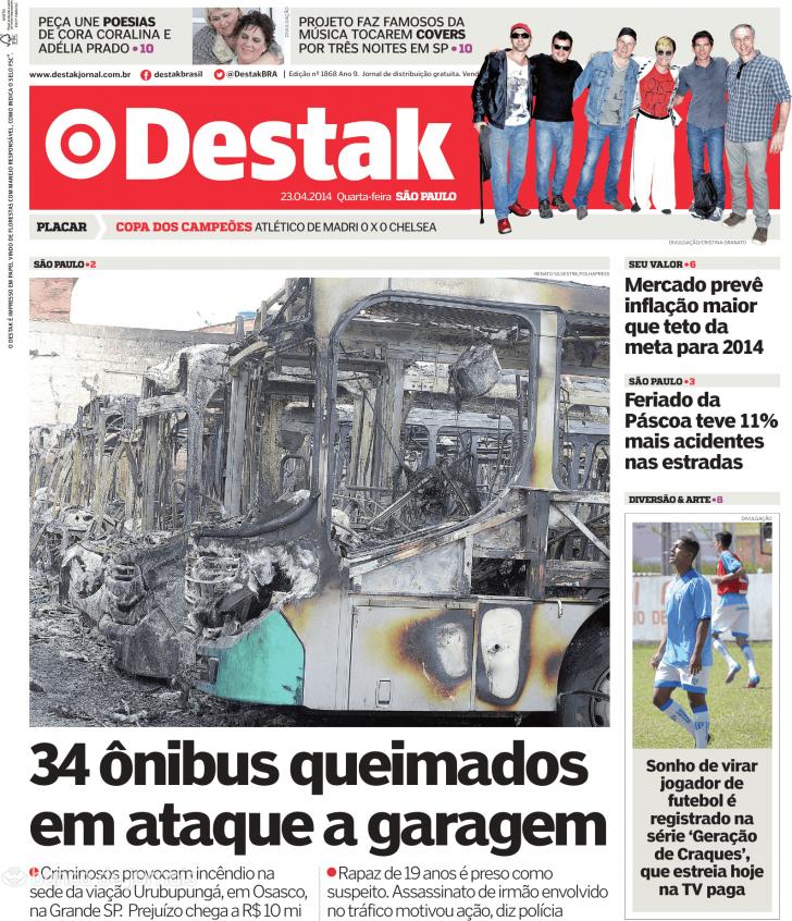 Capa Destak-So Paulo - 2014-04-23
