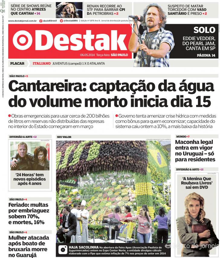 Capa Destak-So Paulo - 2014-05-06