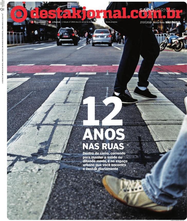 Capa Destak-So Paulo - 2018-07-27