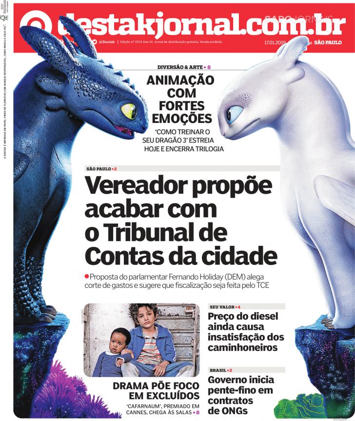 Capa Destak-So Paulo - 2019-01-17