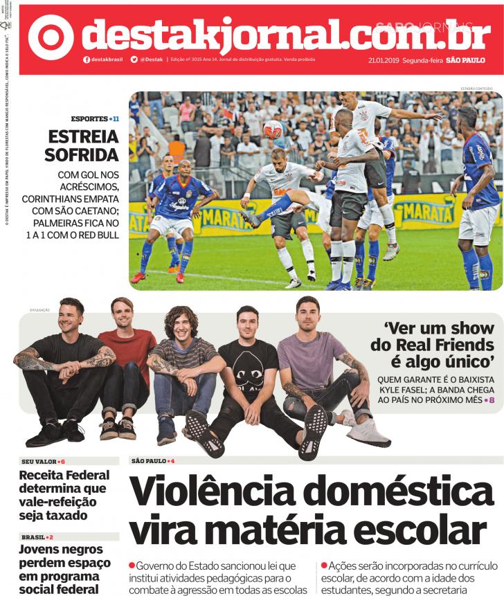 Capa Destak-So Paulo - 2019-01-21