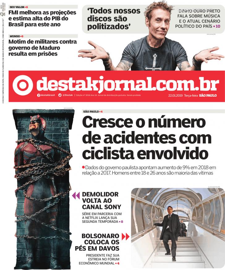 Capa Destak-So Paulo - 2019-01-22