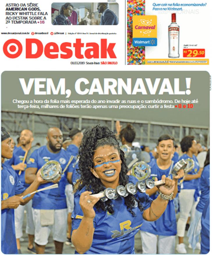 Capa Destak-So Paulo - 2019-03-01