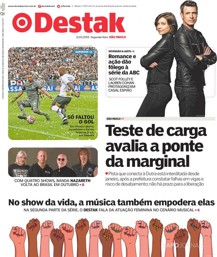 Capa Destak-So Paulo - 2019-03-11