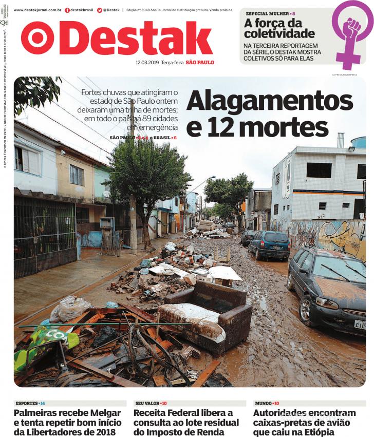 Capa Destak-So Paulo - 2019-03-12